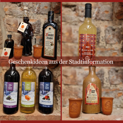 Foto zur Meldung: Geschenkideen aus der Stadtinformation