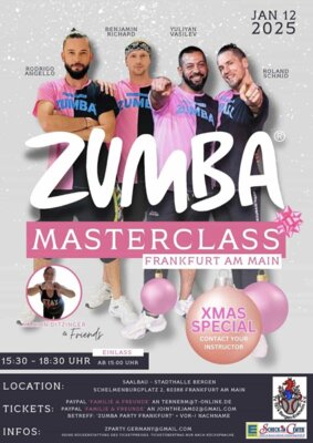 Meldung: Zumba Masterclass
