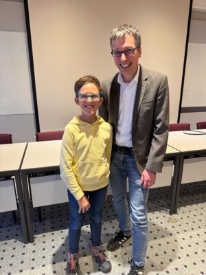 Tolle künstlerische Leistung von Bürgermeister Martin Hoffmann geehrt! (Bild vergrößern)