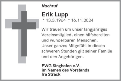 Nachruf (Bild vergrößern)