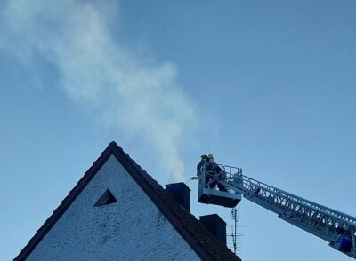 Schornsteinbrand in Giershagen.
