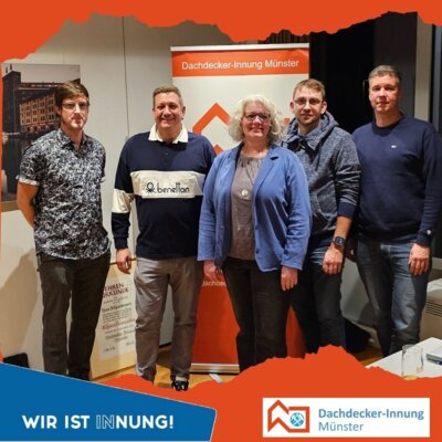 Neuer Obermeister für die Dachdecker-Innung gewählt (Bild vergrößern)