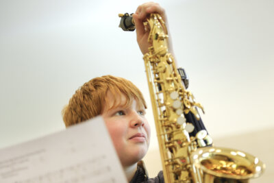 Saxofon spielen macht Spaß!