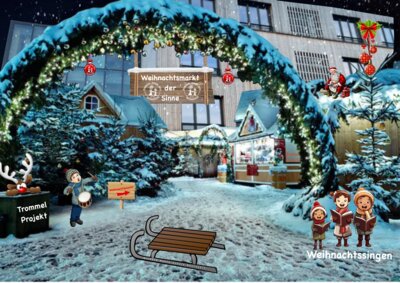 Foto zur Meldung: Weihnachtsmarkt der Sinne