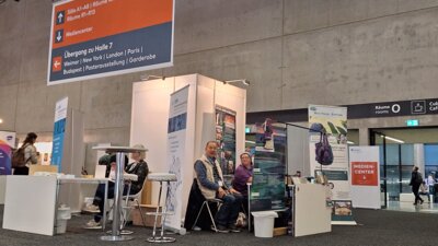 Messestand auf dem DGPPN Kongress in Berlin (Bild vergrößern)