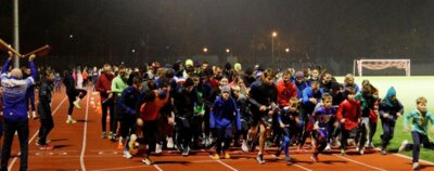 Start zum Finale der Sportwelt 2000 H-Laufserie (Bild vergrößern)
