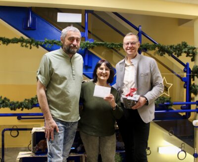 BÜRGERMEISTER AUF WEIHNACHTSTOUR (Bild vergrößern)