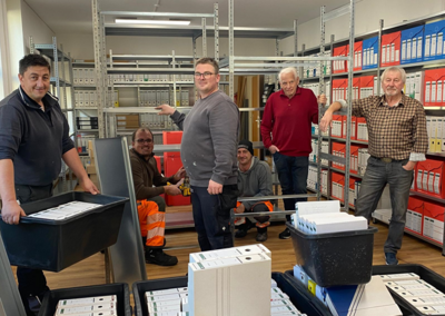 Umzug des Heimatarchivs ins Gemeindezentrum