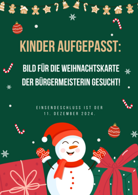 Foto zur Meldung: Bild für die Weihnachtskarte gesucht!