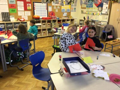 Back- und Basteltag der Klasse 2b