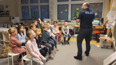 Meldung: Verkehrserziehung mit der Polizei