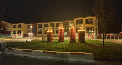 Weihnachtszeit an unserer Schule (Bild vergrößern)