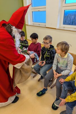 Meldung: Besuch vom Nikolaus