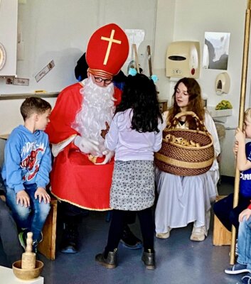 Foto zur Meldung: Der Nikolaus war da!