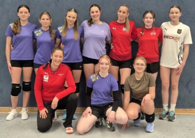 Die Mädchenmannschaft des SC Laage. Foto: Jaenette Chichalla