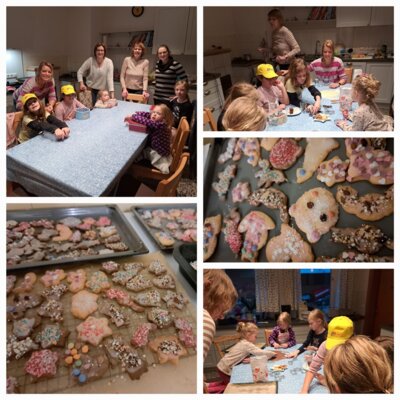 Gemeinsam Kekse backen / Junge LandFrauen und Ortsverein Lüneburg (Bild vergrößern)