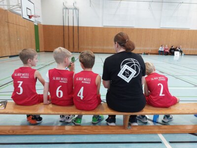 Foto zur Meldung: Abteilung Basketball: Mini-Turnier der U8 in Bernau