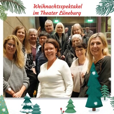 Kleines Weihnachtsspektakel im Theater / LandFrauenverein Dahlenburg (Bild vergrößern)