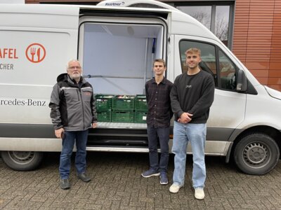 Tafel freut sich über Lebensmittel- und Geldspende