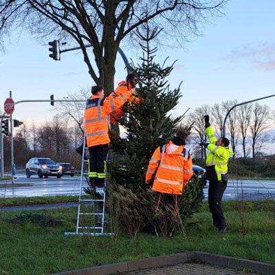 Meldung: Unser Weihnachtsbaum leuchtet für euch