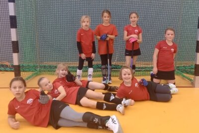 Foto zur Meldung: Erfolgreicher Spieltag für unsere wU8 in Steglitz