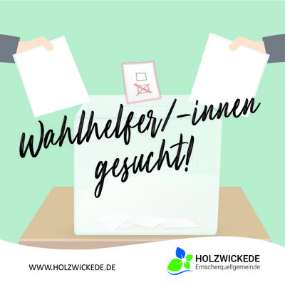 Foto zur Meldung: Wahlhelfer/-innen gesucht