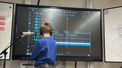 Meldung: Das Klassenzimmer wird zum Tonstudio