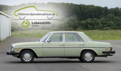Diesen 300D gibt es 2025 bei der Oldtimer Spendaktion zu gewinnen !