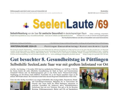 Foto zur Meldung: Neue SeelenLaute-Selbsthilfezeitung 69/ print & online