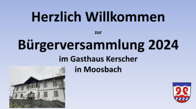 Bürgerversammlung 2024
