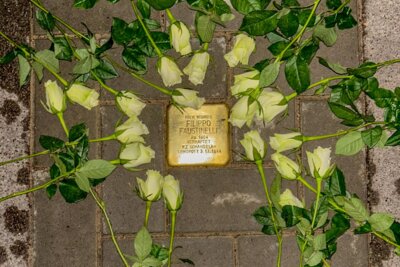 Meldung: Stolperstein für Opfer des KZ Schandelah in Hamburg verlegt