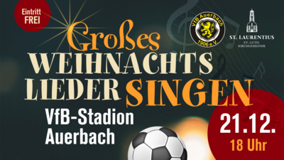Großes Weihnachtsliedersingen im VFB-Stadion (Bild vergr&ouml;&szlig;ern)