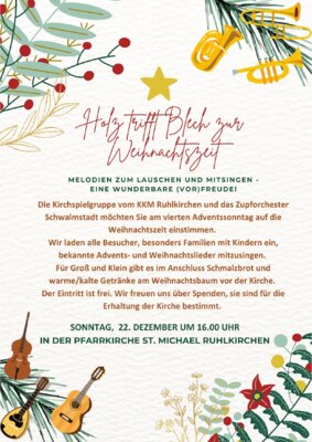 Holz trifft Blech zur Weihnachtszeit (Bild vergrößern)