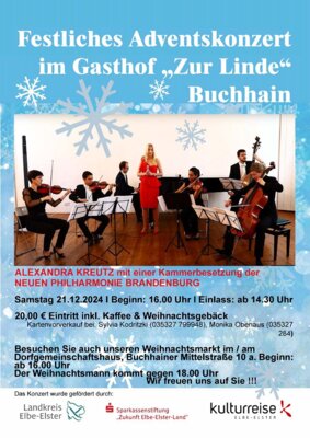 Weihnachtskonzert Buchhain (Bild vergrößern)