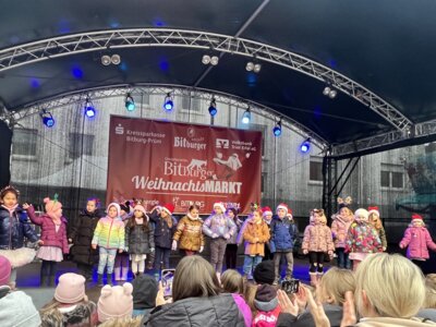 Auftritt der Vorschulkinder (Bild vergrößern)