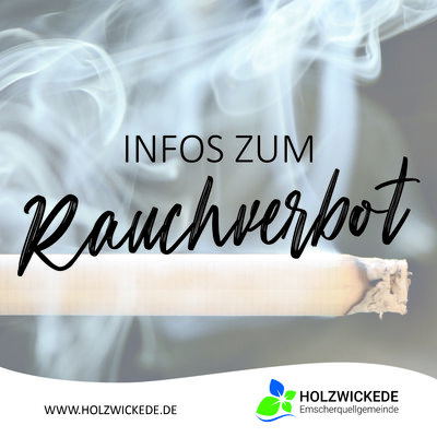 Foto zur Meldung: Beschluss zur Thematik „generelles Rauchverbot auf Veranstaltungen  in Trägerschaft der Gemeinde Holzwickede“