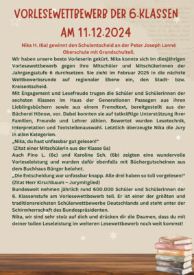 Vorlesewettbewerb