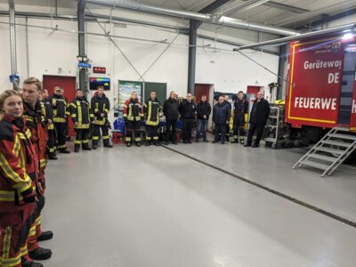 Festliche Übernahmen in der Freiwilligen Feuerwehr Abtshagen (Bild vergrößern)