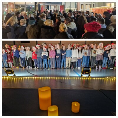 Weihnachtsstimmung und Lichterschein (Bild vergrößern)