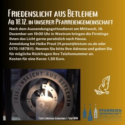 Friedenslicht (Bild vergrößern)