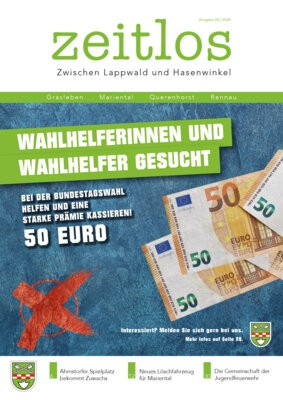 Samtgemeindemagazin "zeitlos" erschienen