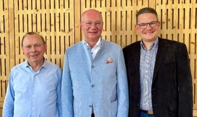 v. l.: Georg Grabner, Martin Rassau, Dr. Christian Stöberl (Bild vergrößern)