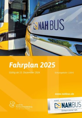 Fahrplanwechsel und neue Regiobus-Linien zum 15. Dezember: Neues Fahrplanheft 2025 ab sofort erhältlich