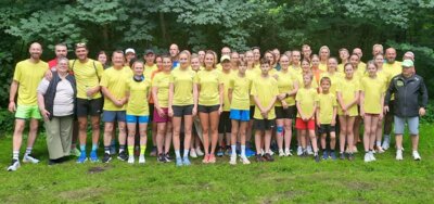 Aktive der Laager Laufgruppe im Jahr 2024. Foto: K.Beu