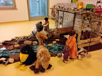 Meldung: Adventsweg mit Ramses und Abraham