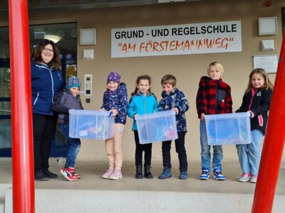 Meldung: Spielekisten für die neue Klasse 1
