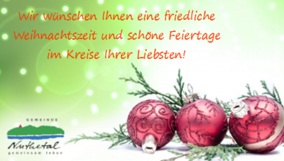 Vorschaubild zur Meldung: Weihnachtsgrüße!