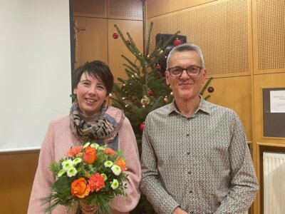 Meldung: Ehrungen und Begrüßungen bei der Weihnachtsfeier