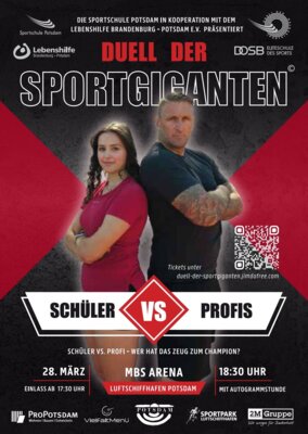 Duell der Sportgiganten: Spannung und Sport pur! (Bild vergrößern)
