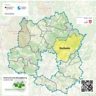 Kommunale Wärmeplanung - LK Celle - Gemeinde Eschede (Bild vergrößern)